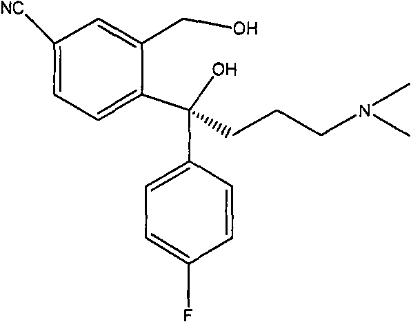 Method for preparing (S)-citalopram intermediate S-type glycol