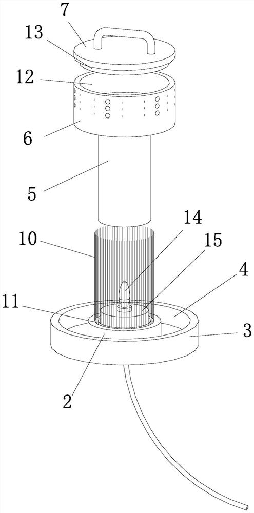 Mosquito and fly repelling device for farm