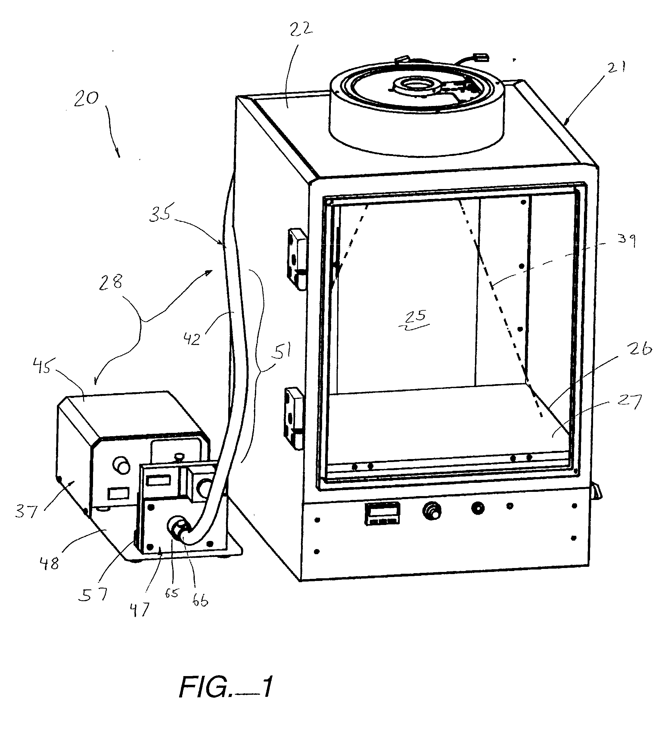 Fluorescence illumination assembly for an imaging apparatus