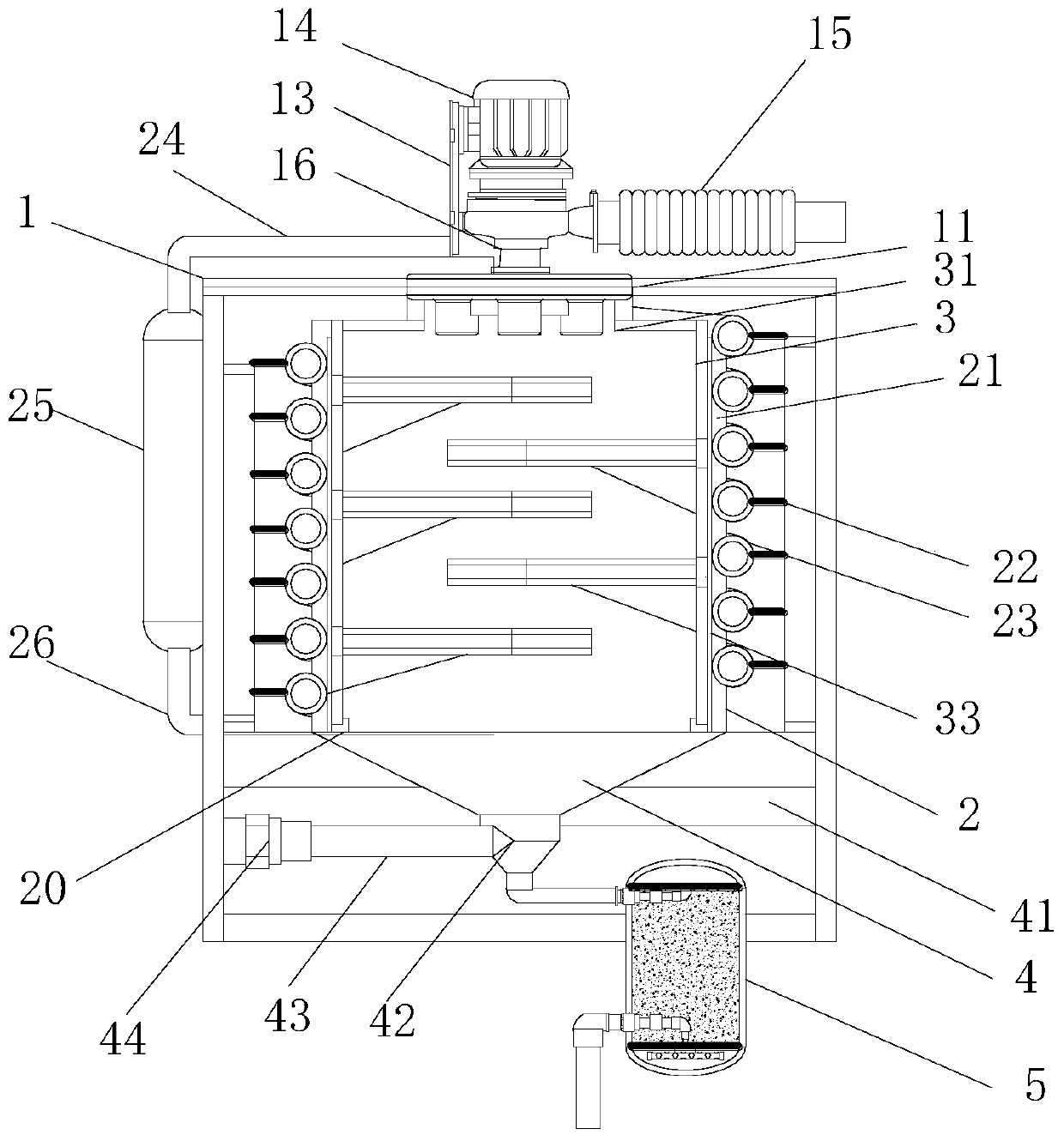 A coal gangue brick drying equipment