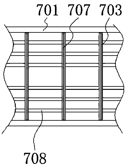 Monocrystalline silicon rod multi-stage pickling equipment for battery production