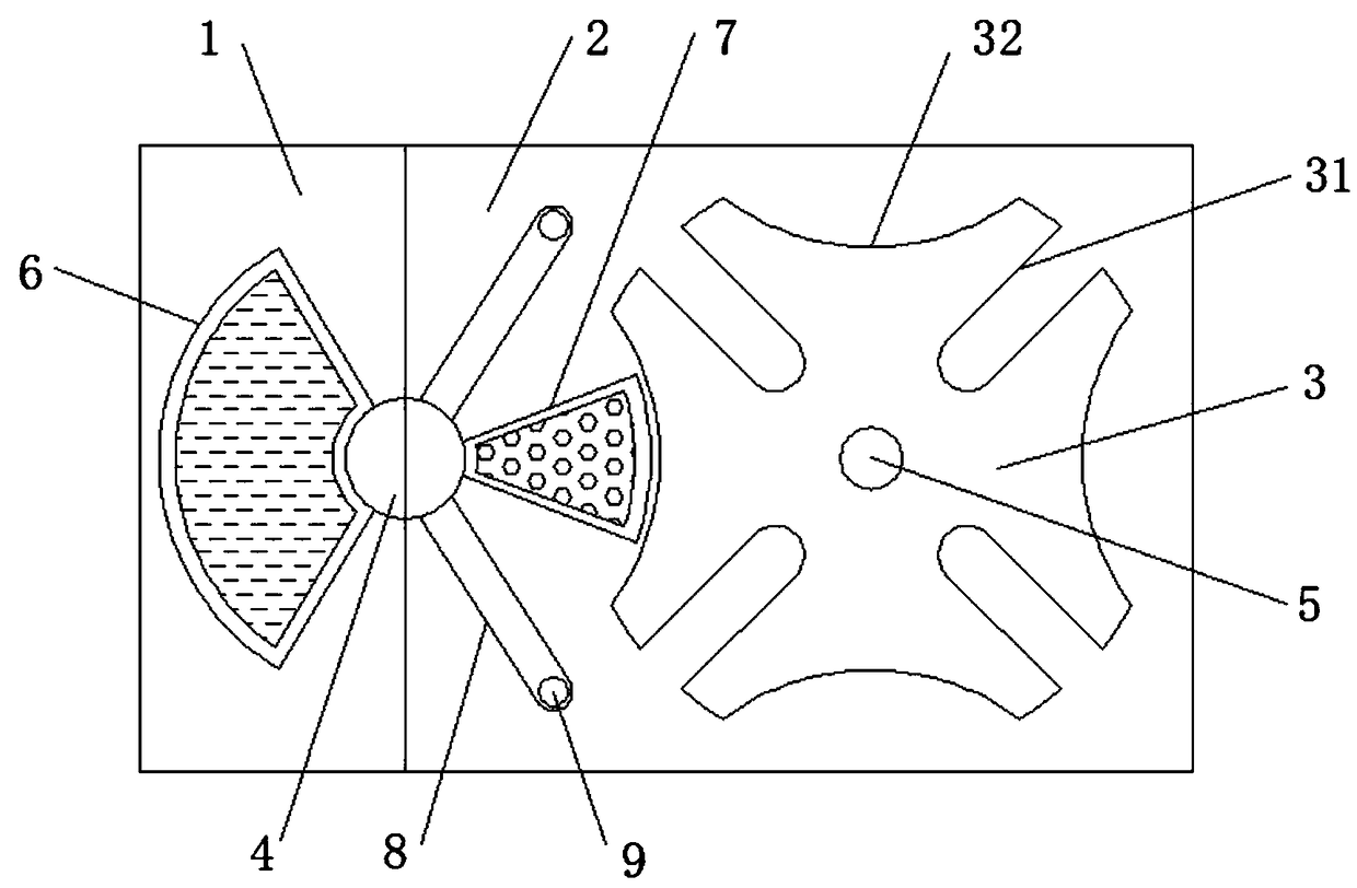 Captive directional feeding structure for lambs