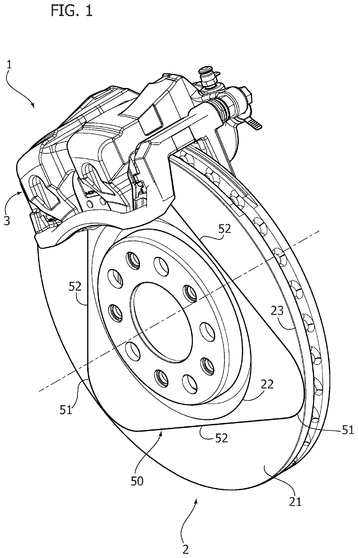 Brake disc for motor-vehicle disc brakes