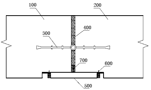 Tunnel deformation joint structure and construction method thereof