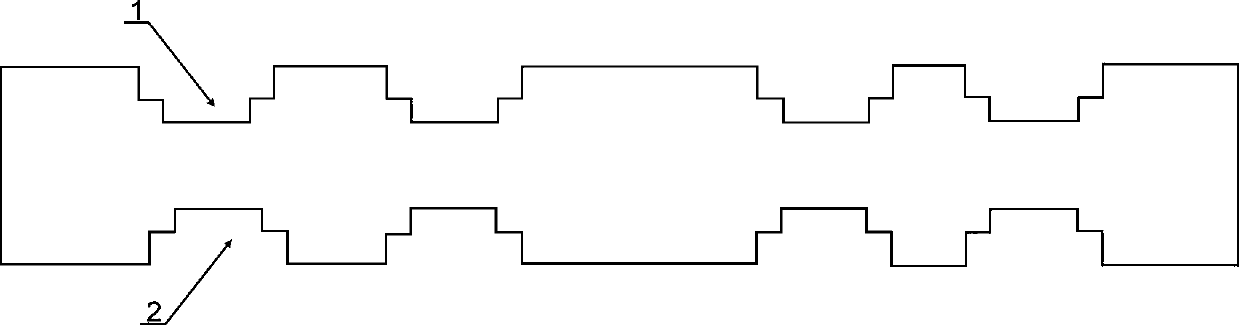 A method for forming a double-sided complex cavity of a multilayer ceramic substrate