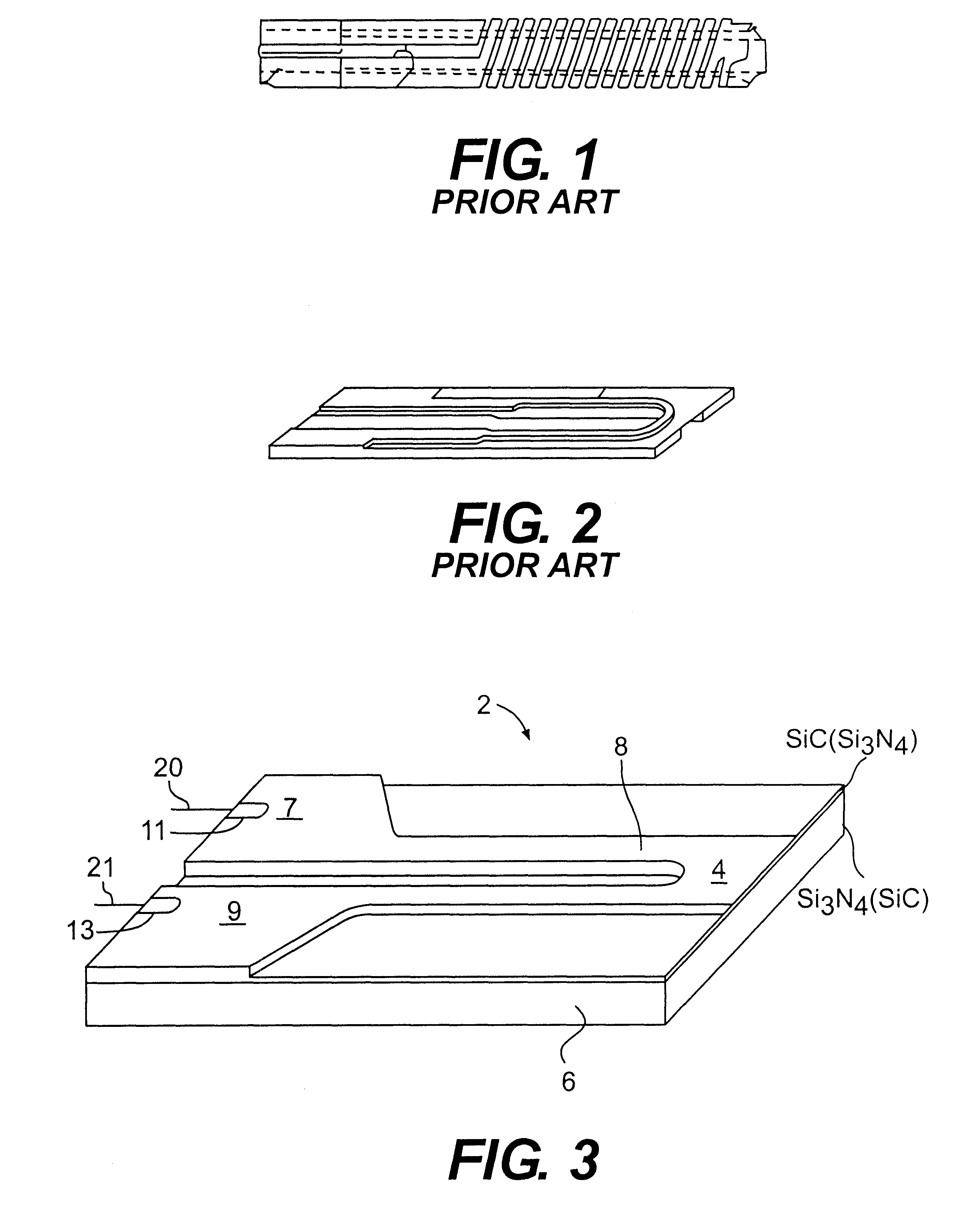 Composite monolithic elements and methods for making such elements