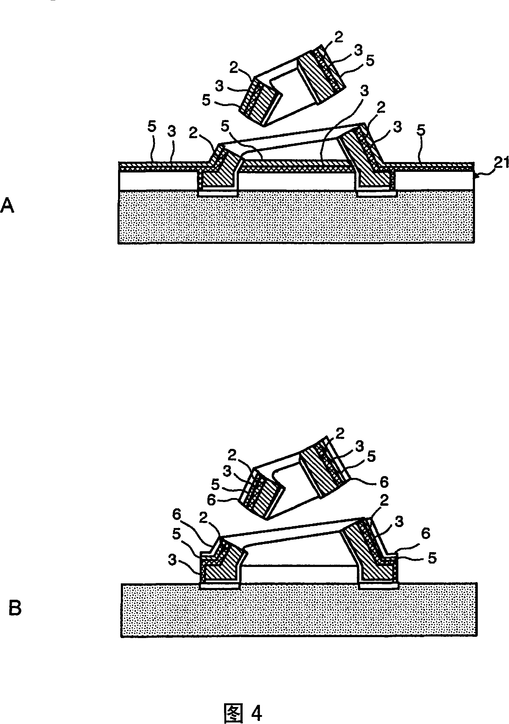 Semiconductor device contact resistant to deterioration due to heat and method for manufacturing contact