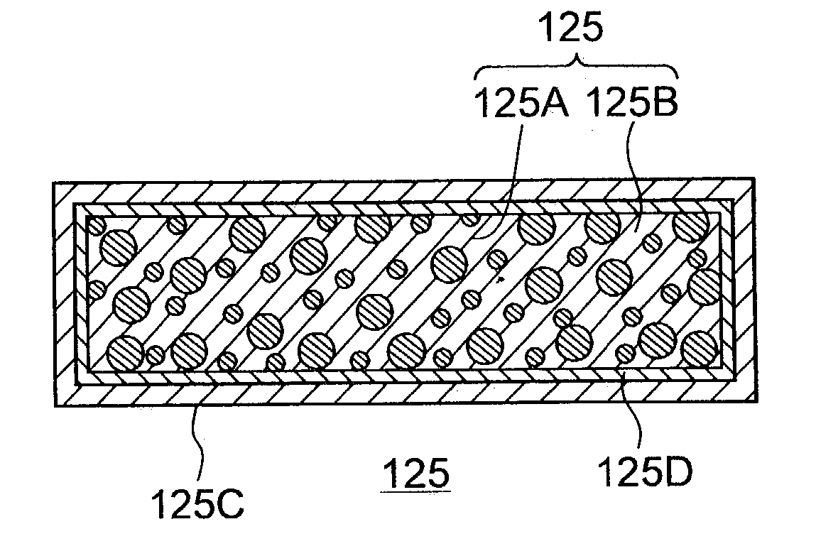 Composite material member for semiconductor device and insulated and non-insulated semiconductor devices using composite material member