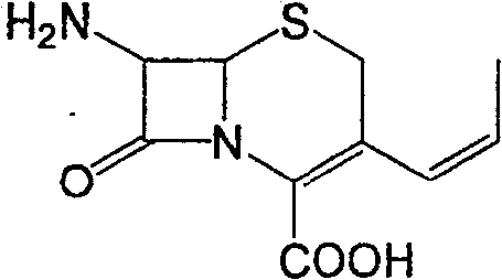 Method of preparing cefprozil parent nucleus 7-amino-3-propenylcephalosporanic acid