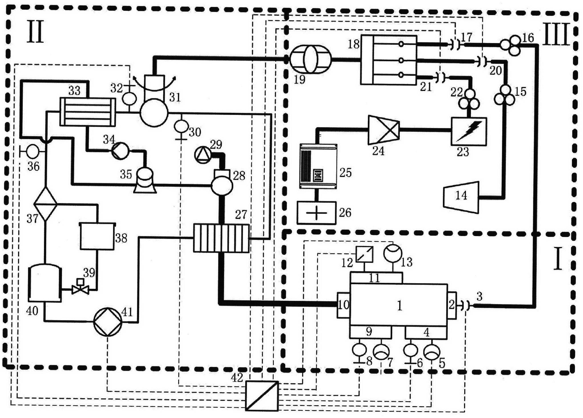 Energy-saving technology utilizing device of integrated type natural gas compressor