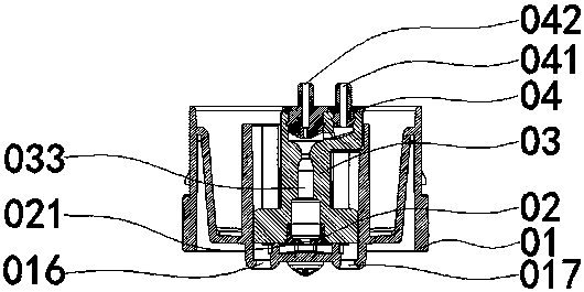 Quick-to-detach milk froth device