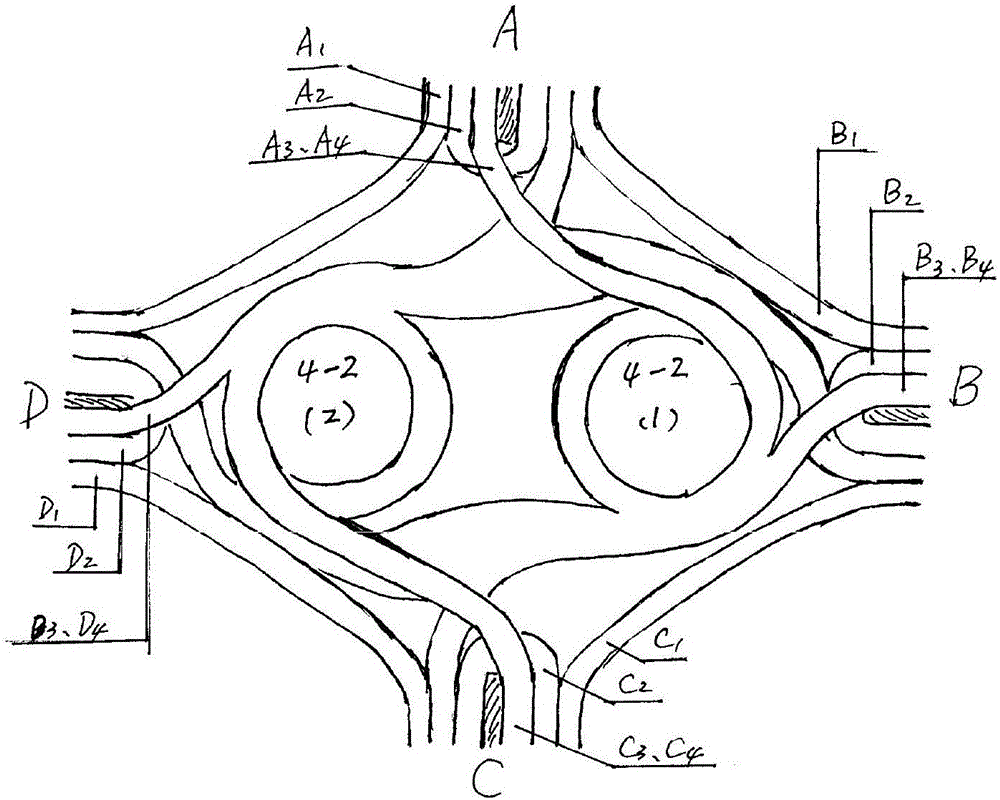 Tai Chi derivation interchange overpass highway