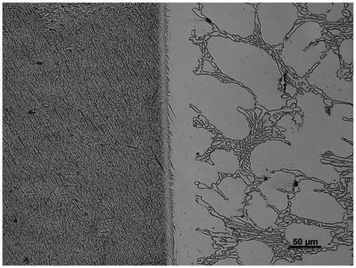 A kind of bimetallic cast-welded composite roll and its preparation method