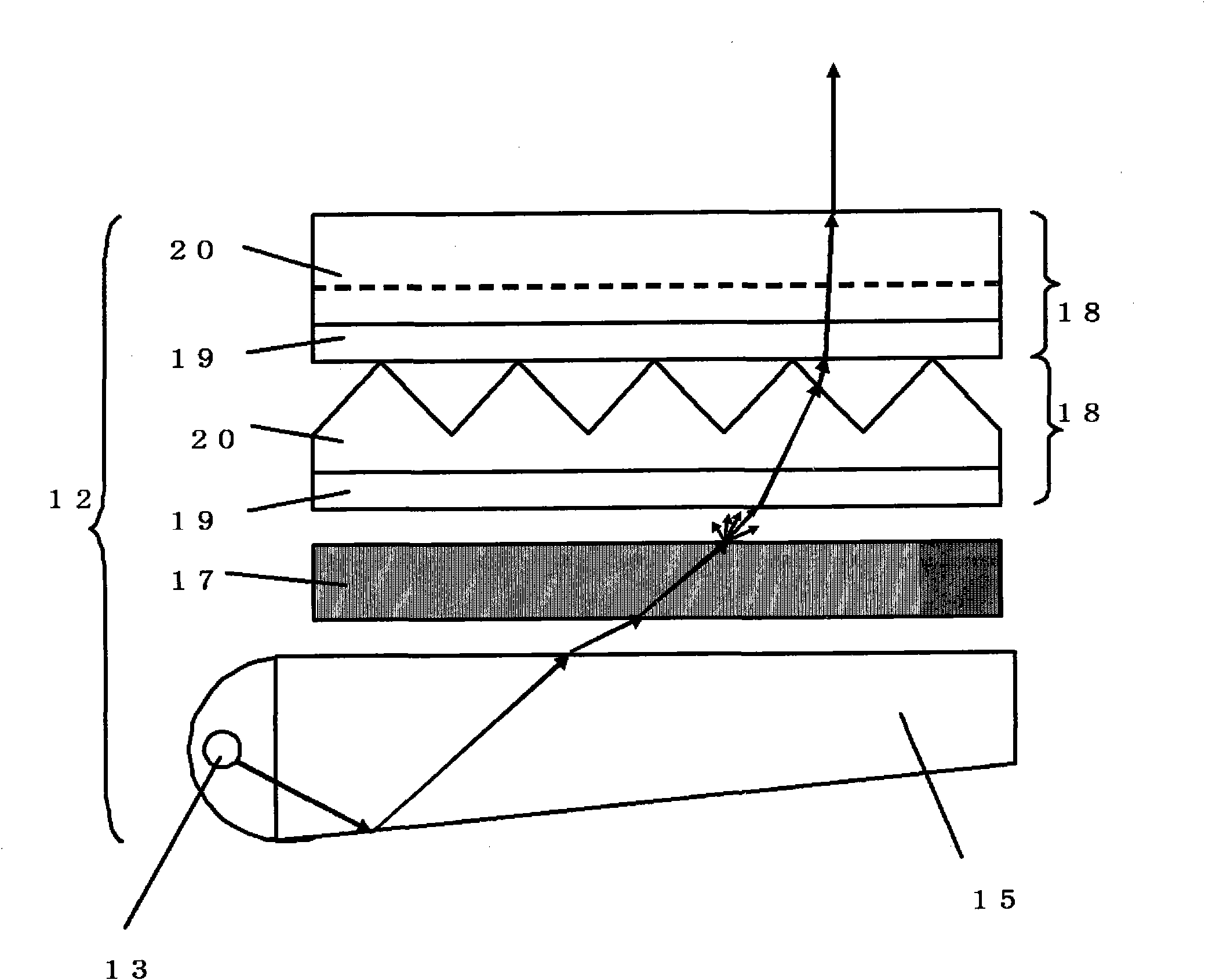 Prism sheet, and backlight unit and liquid crystal display device using prism sheet