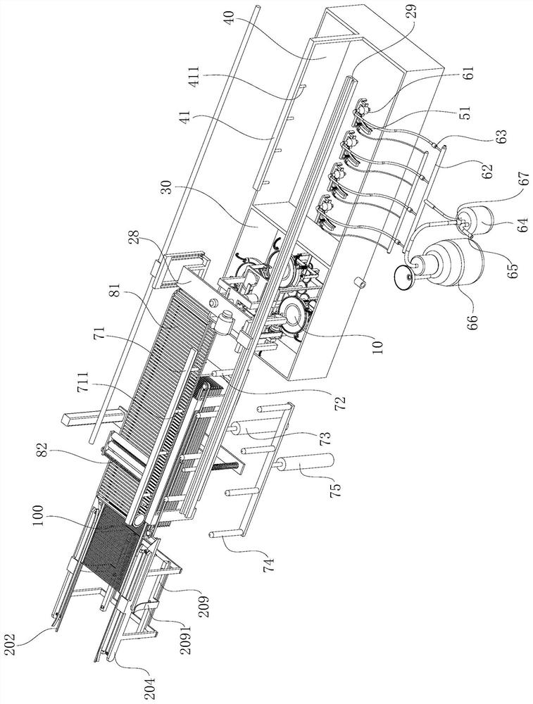 Shotcrete device