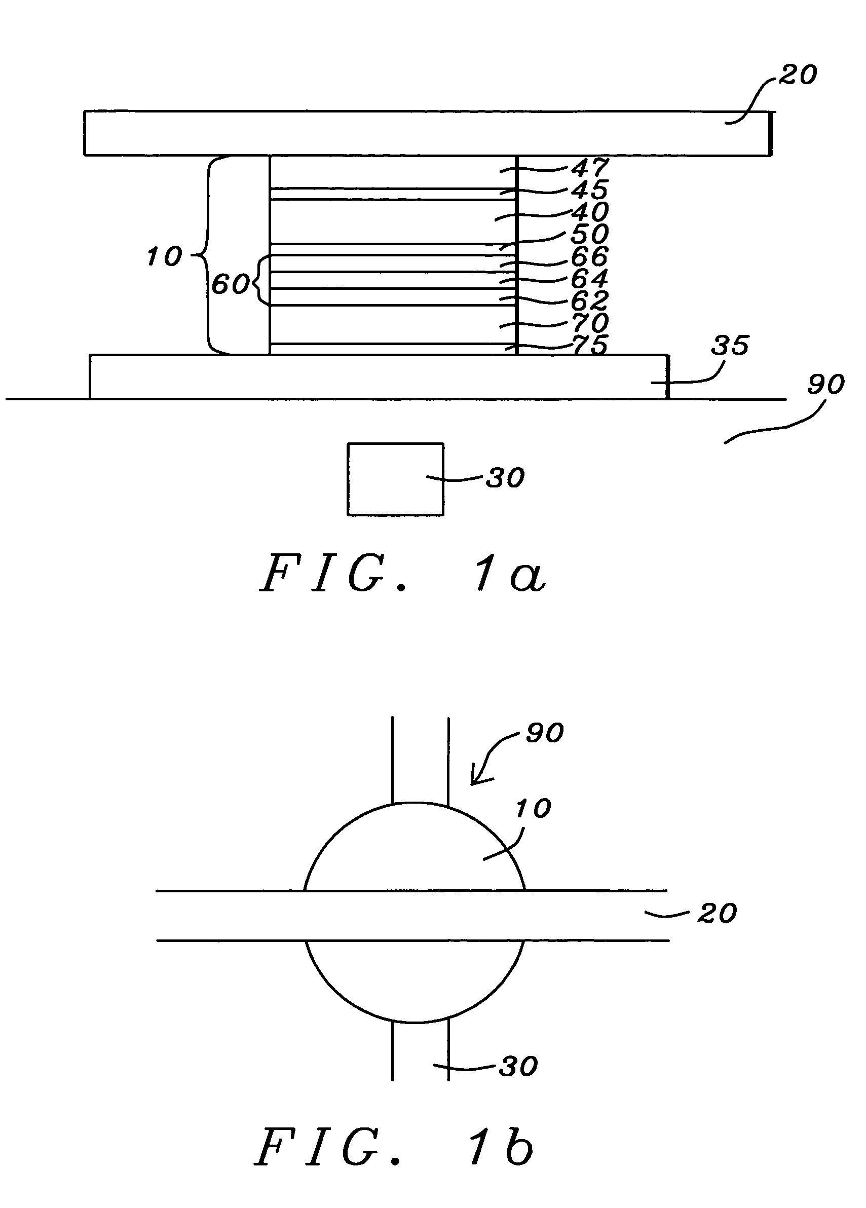 Magnetic tunneling junction film structure with process determined in-plane magnetic anisotropy
