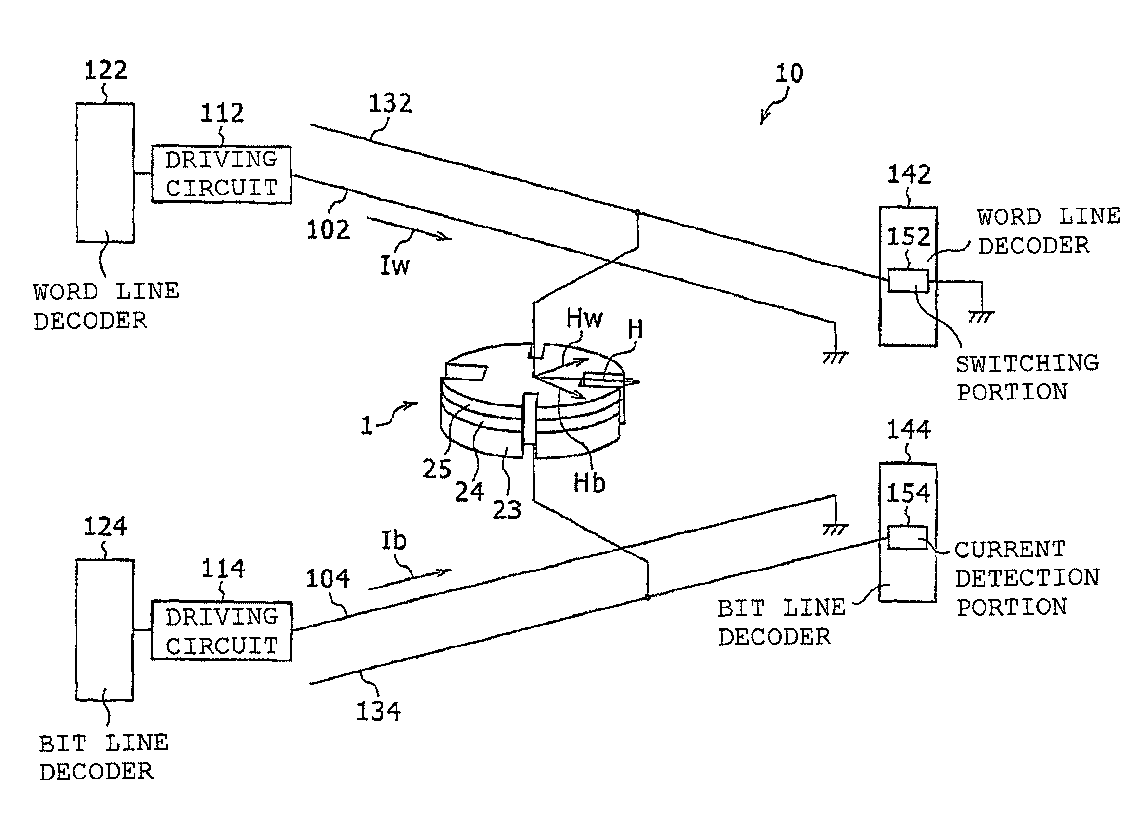 Spin-valve recording element and storage device