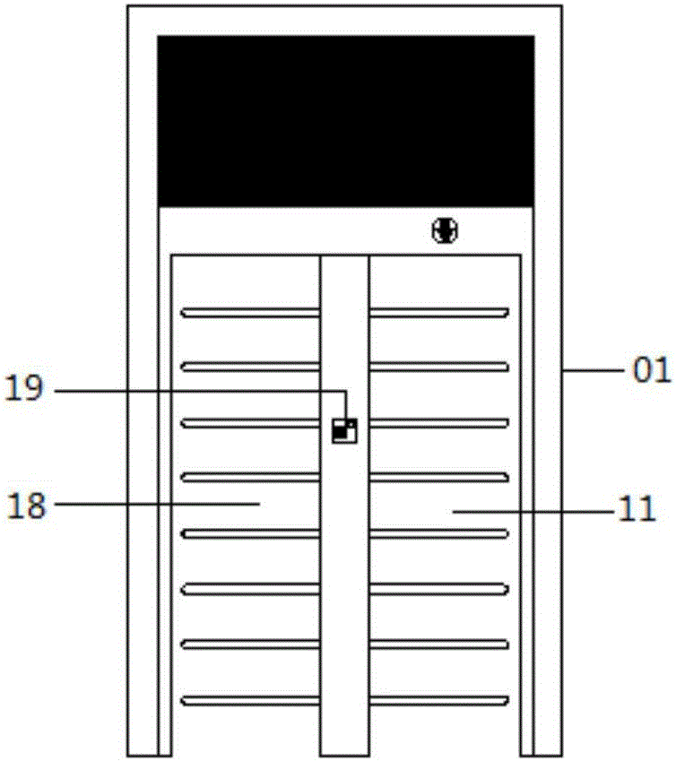 Door access system for reading room
