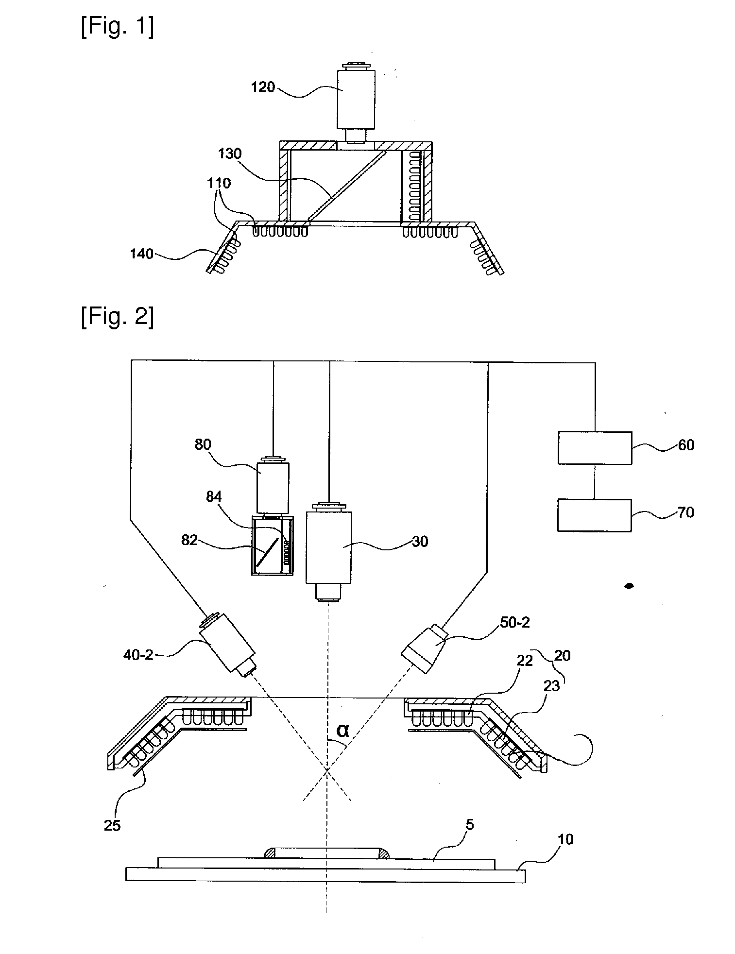 Vision testing device with enhanced image clarity