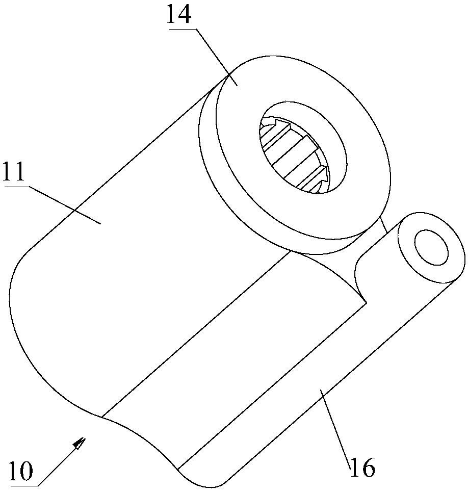 Damper, hinge and cabinet freezer