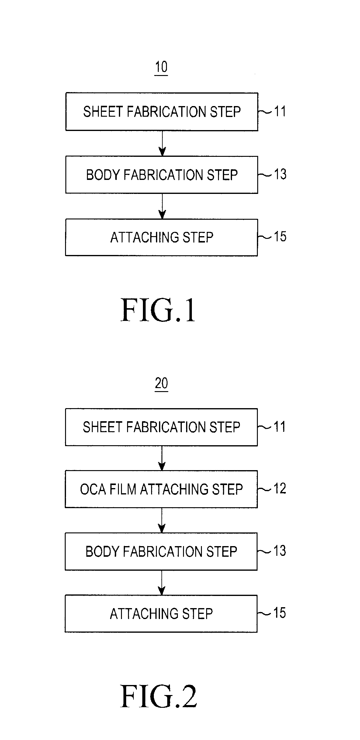 Method for fabricating a window member of the display device of a portable terminal