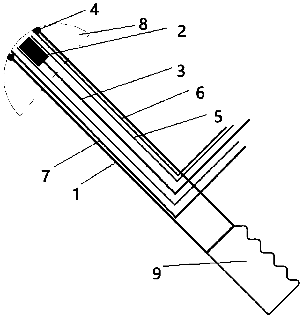 Visual acetabulum prosthesis imbedding device