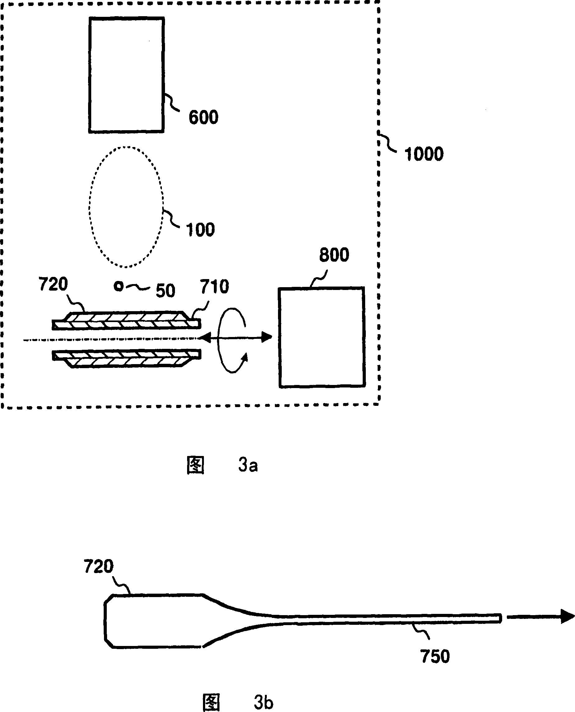 Optical waveguide material as well as method and device for producing it