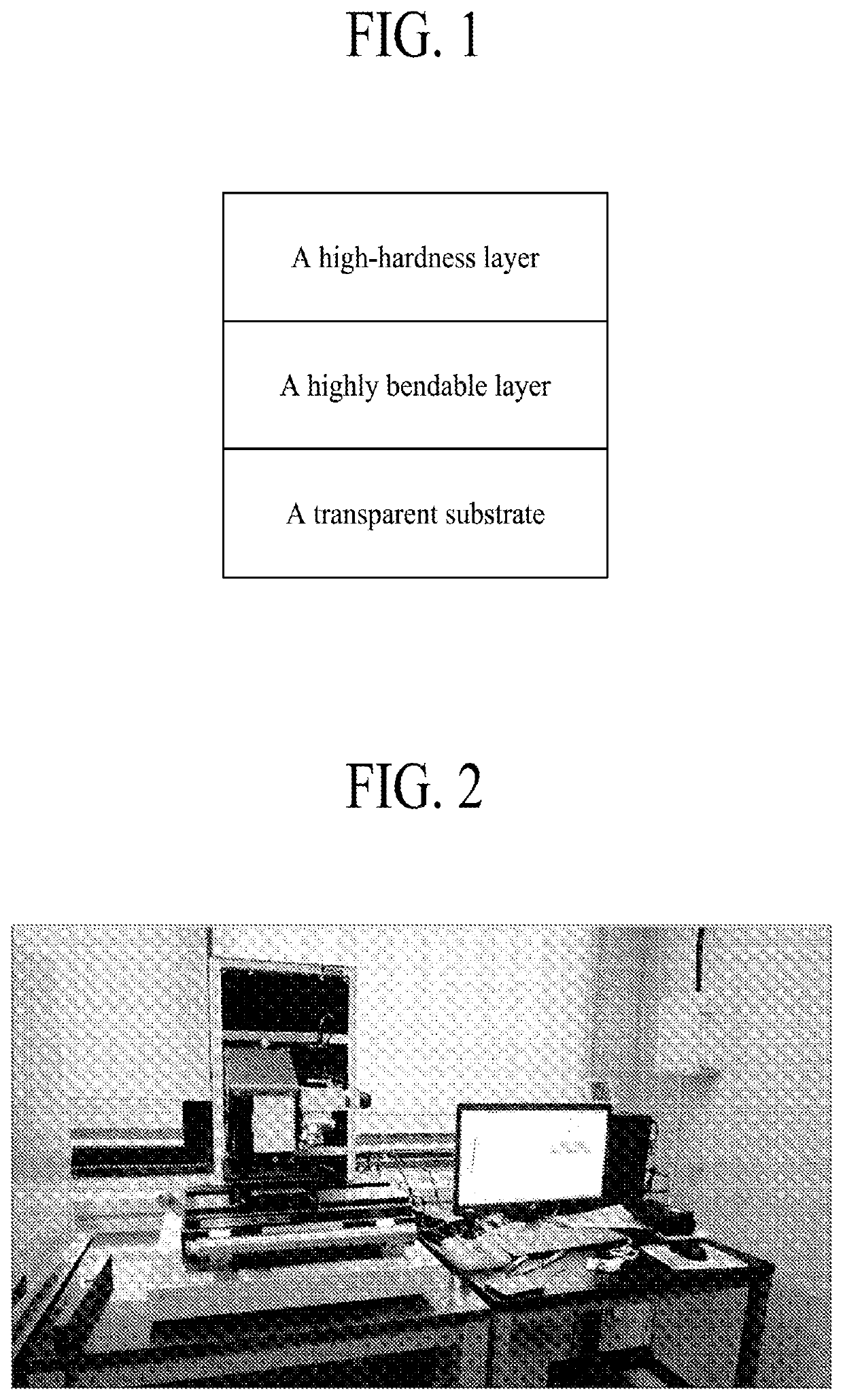 Hard coating film having multilayer-structure, and polyimide film comprising same