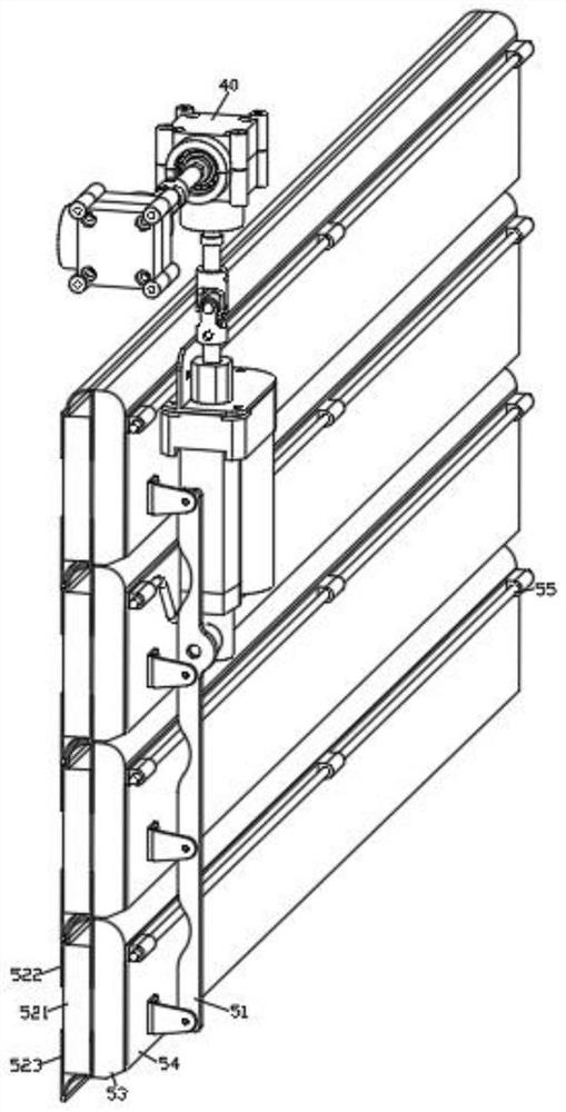 Shutter with multiple working modes of invisibility and bullet prevention