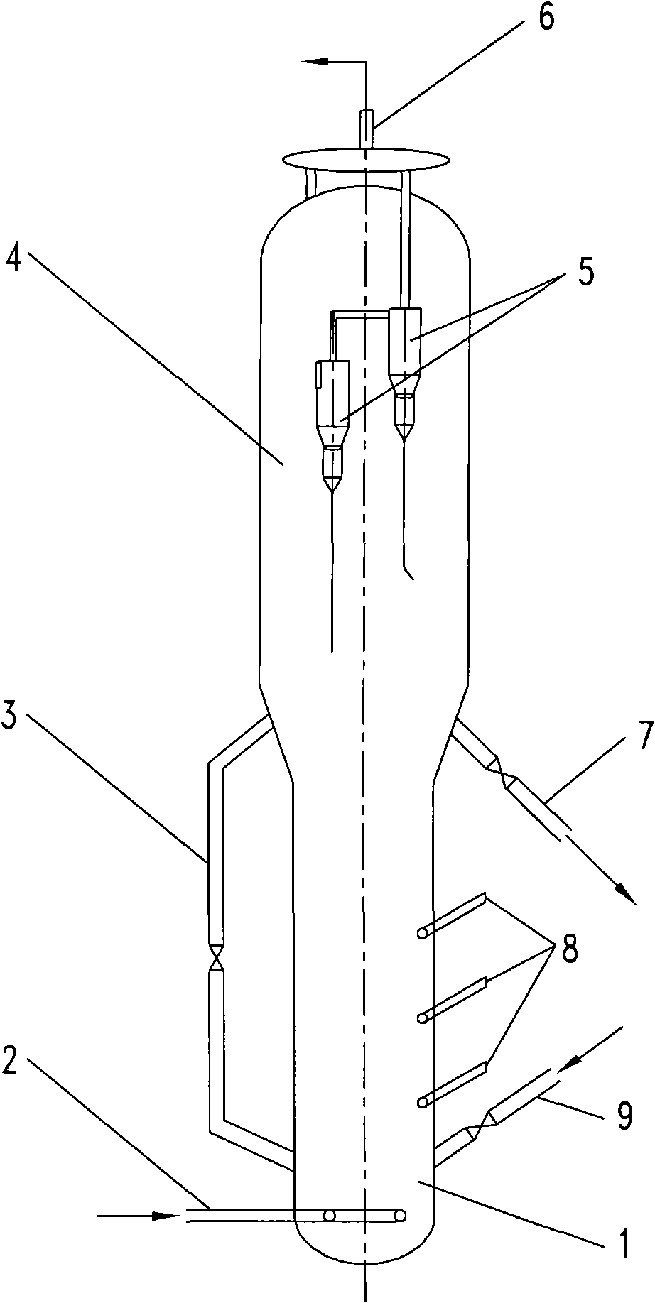 Method for preparing dimethylbenzene from oxygen-containing compound and methylbenzene