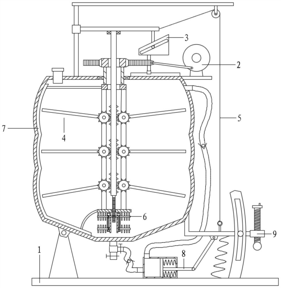 Homogenizing and emulsifying system for cosmetic production and using method