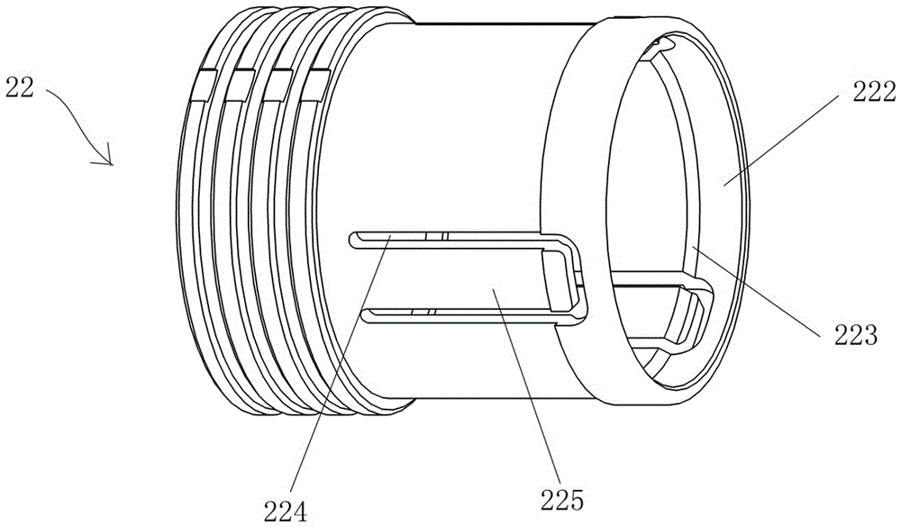 Connector and locking sleeve thereof