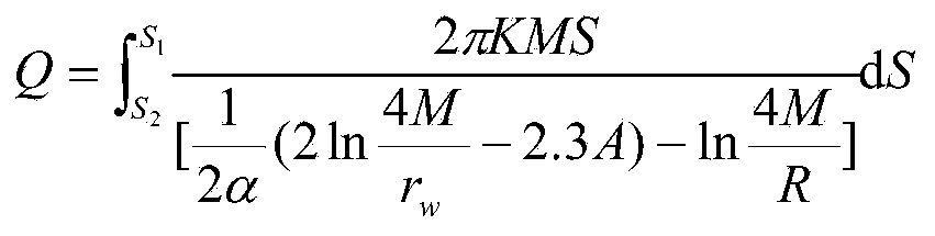 Calculation method for displacement and displacement time in dynamic precipitation process of pressure-bearing partially penetrating well or well group