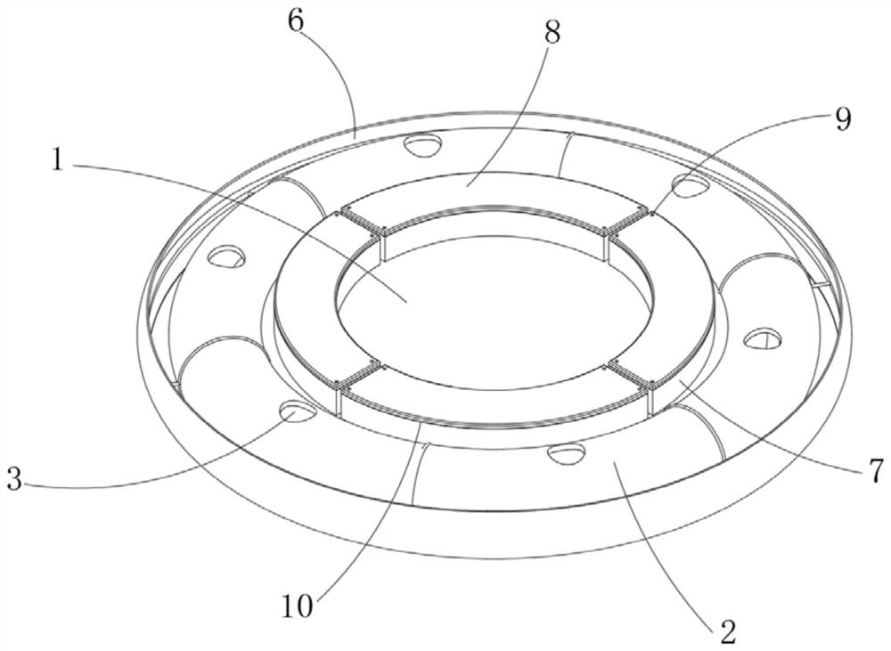 An anti-sinking floating body for water conservancy and hydropower projects, which is convenient for adjusting the buoyancy of the floating body