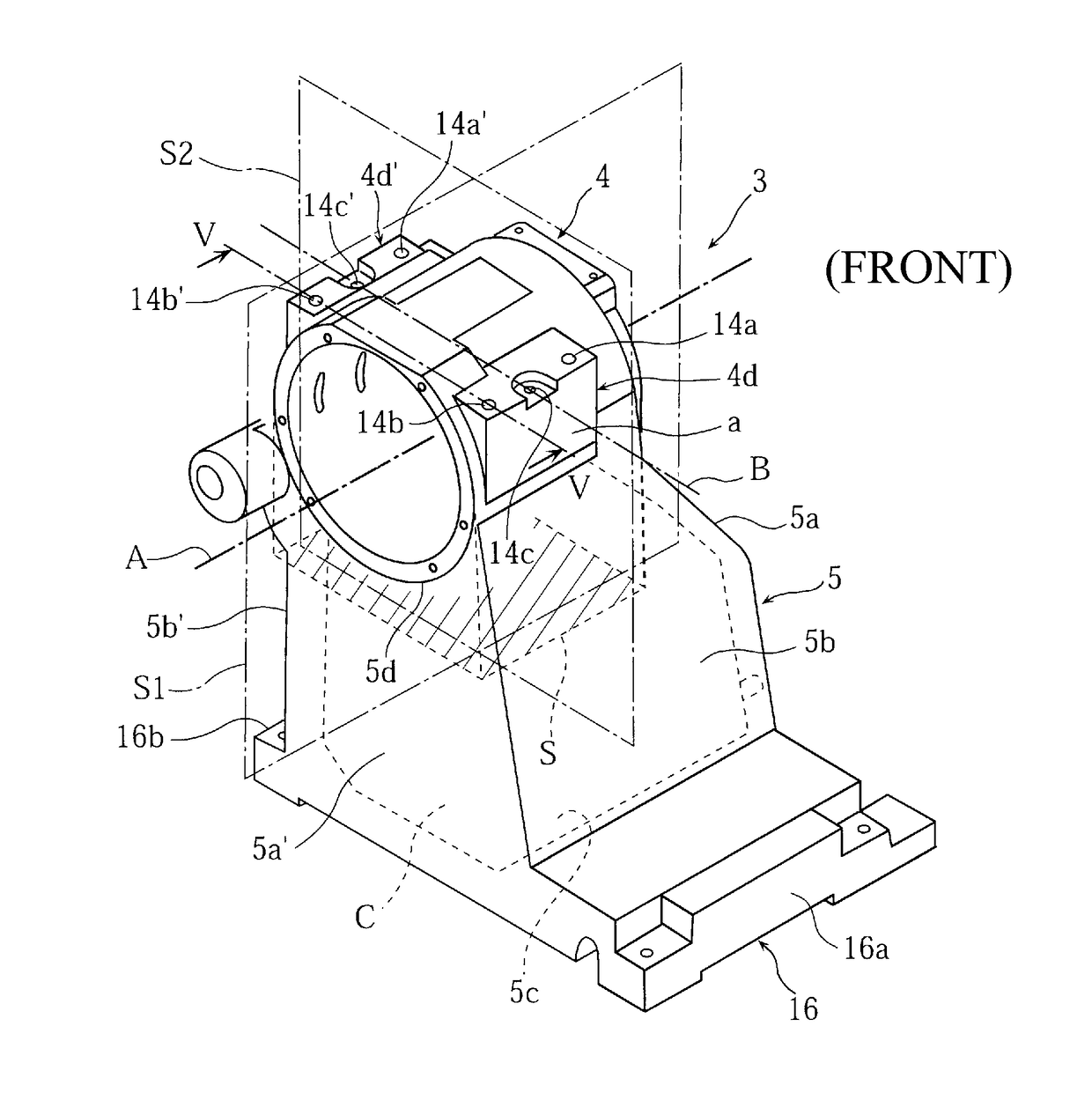 Spindle apparatus for machine tool