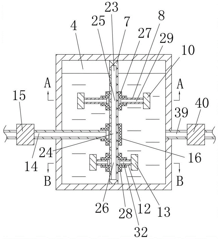 Medical sewage treatment device with sterilization function