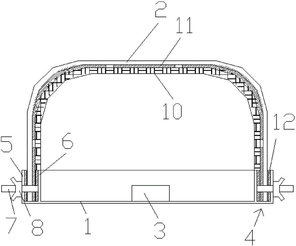 Belt cover for boiler