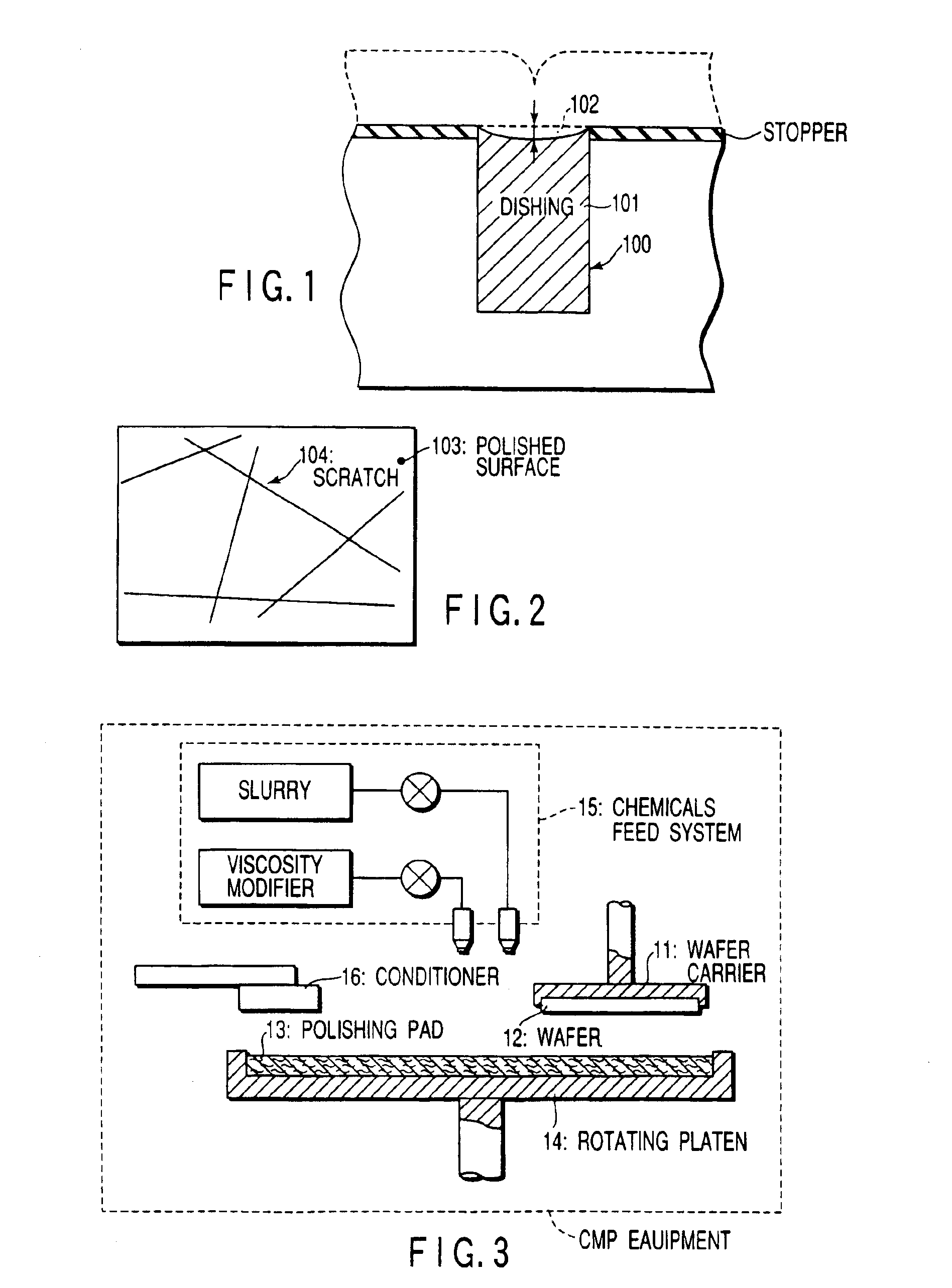 Method of chemical/mechanical polishing of the surface of semiconductor device