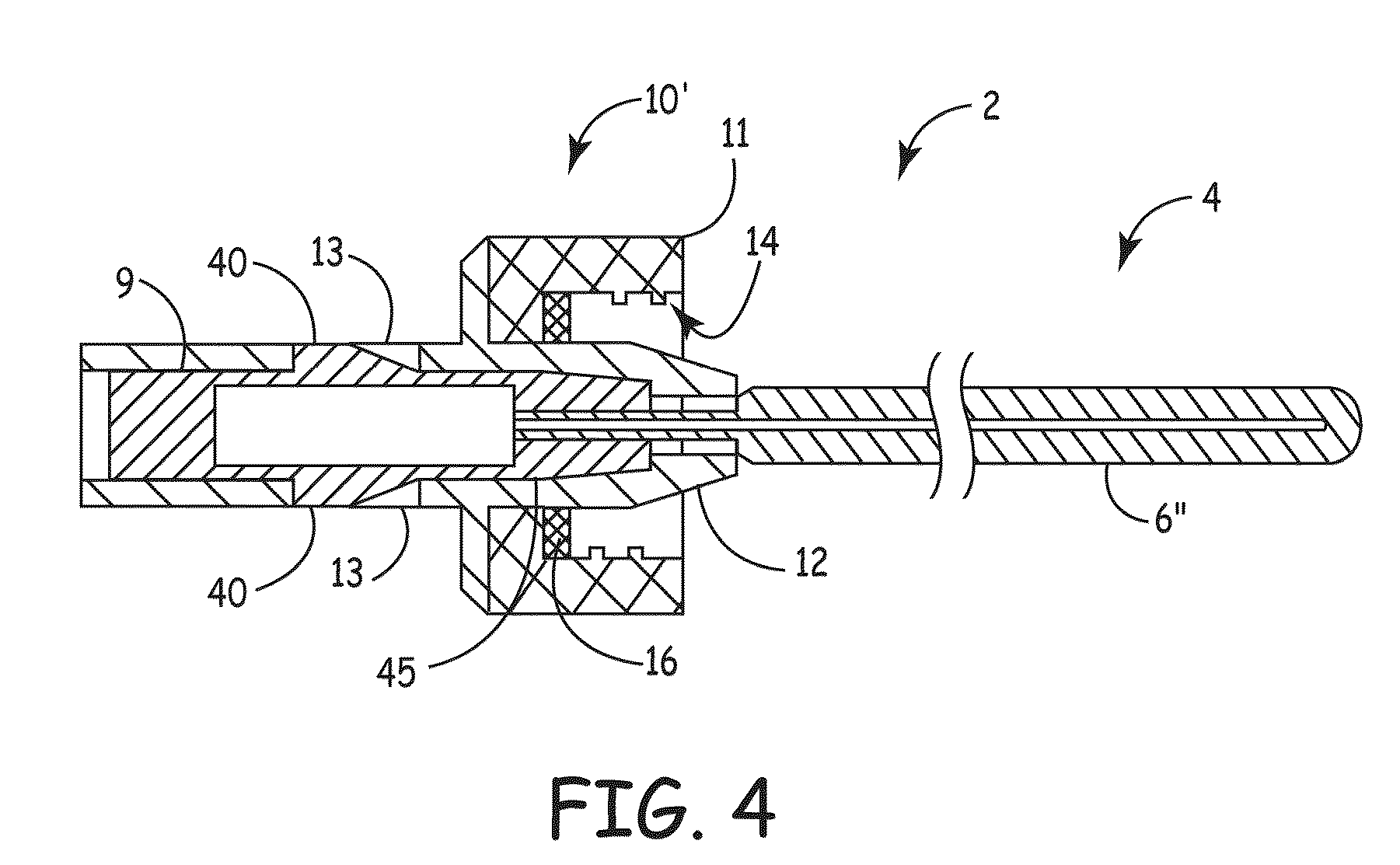 Apparatus for delivery of device and antimicrobial agent into trans-dermal catheter