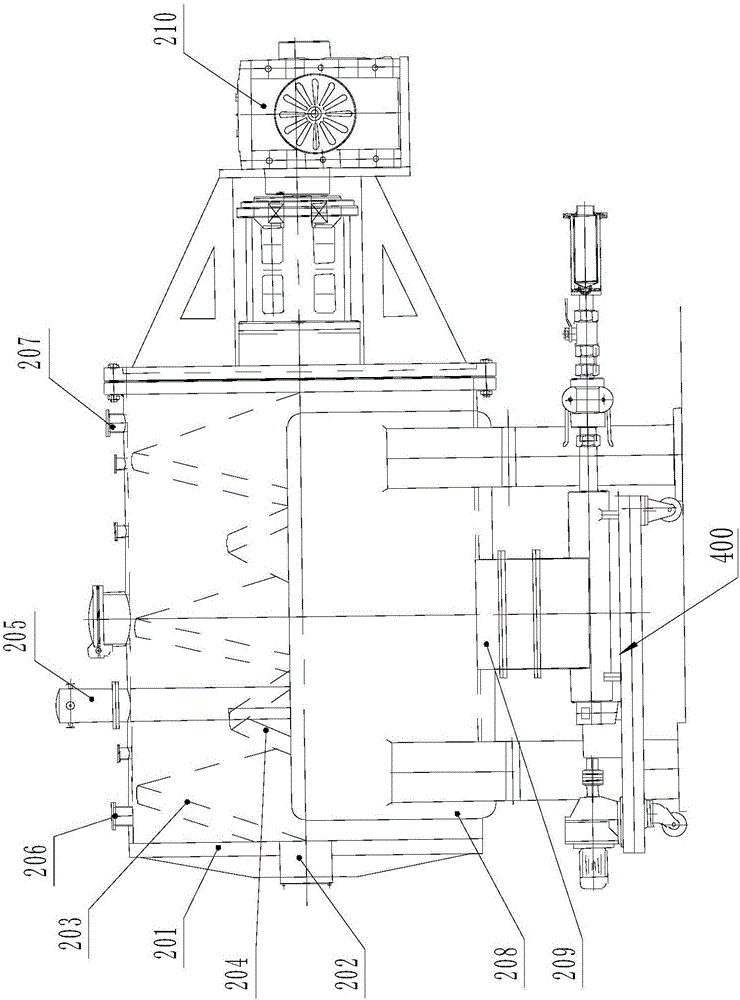 Production line for preparing welding seam glue