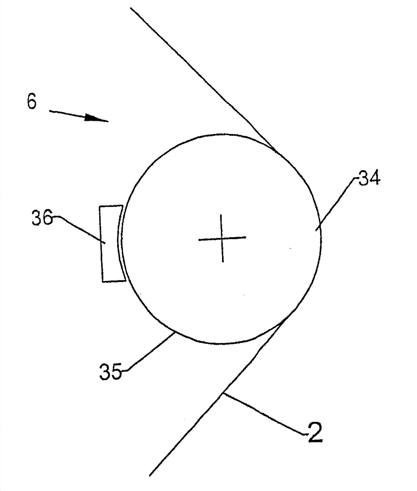 Method and device for handling textile good