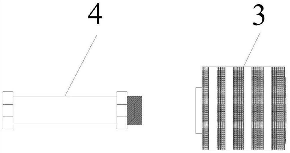 An adjustable periodic damping steel rail