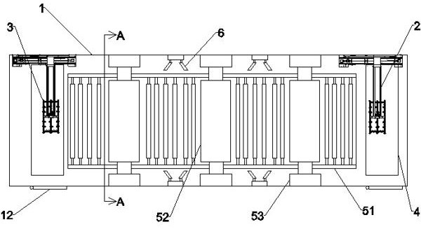 Multi-stage hot press for processing copper-clad plate