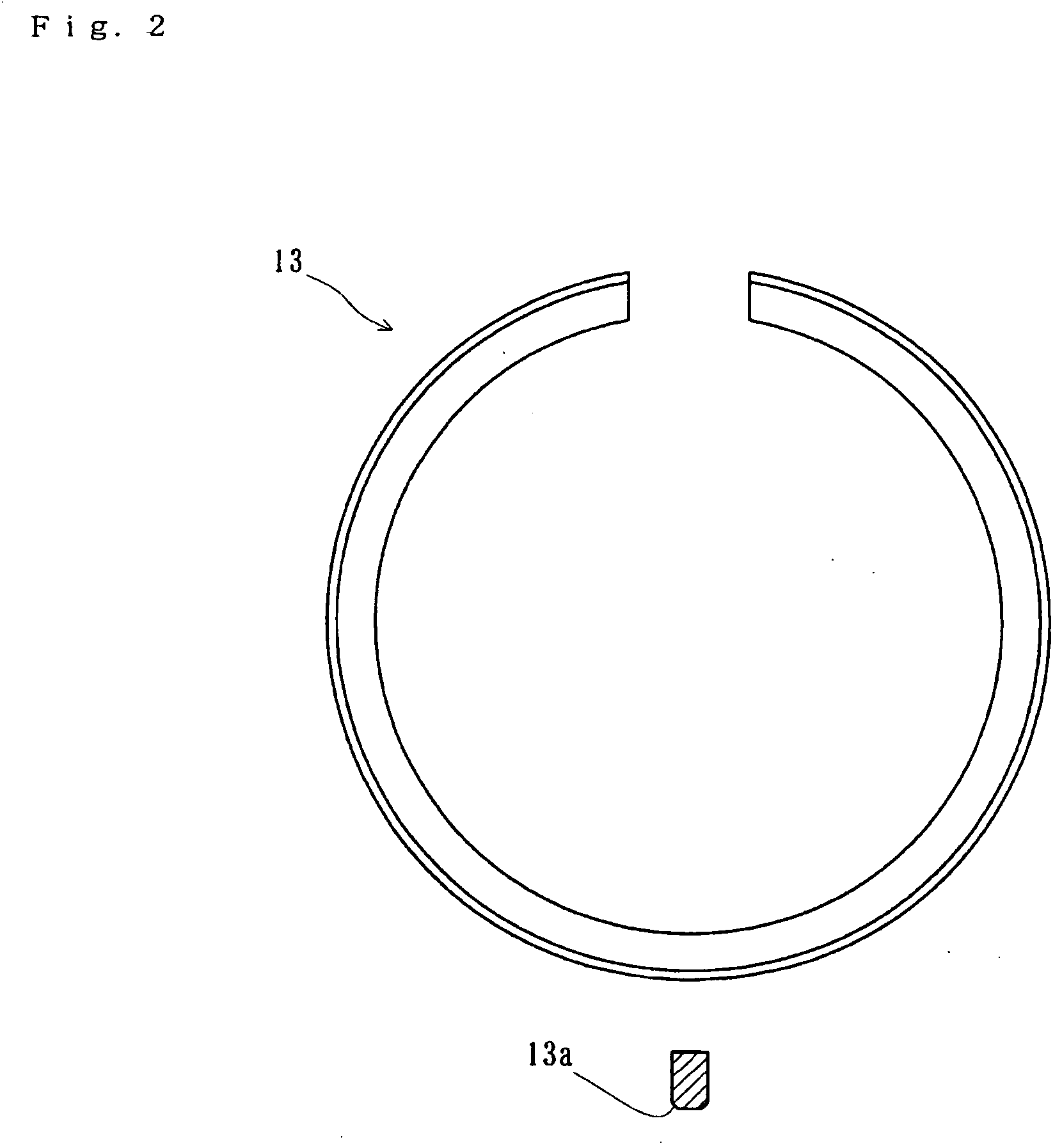 Bearing apparatus for a wheel of vehicle