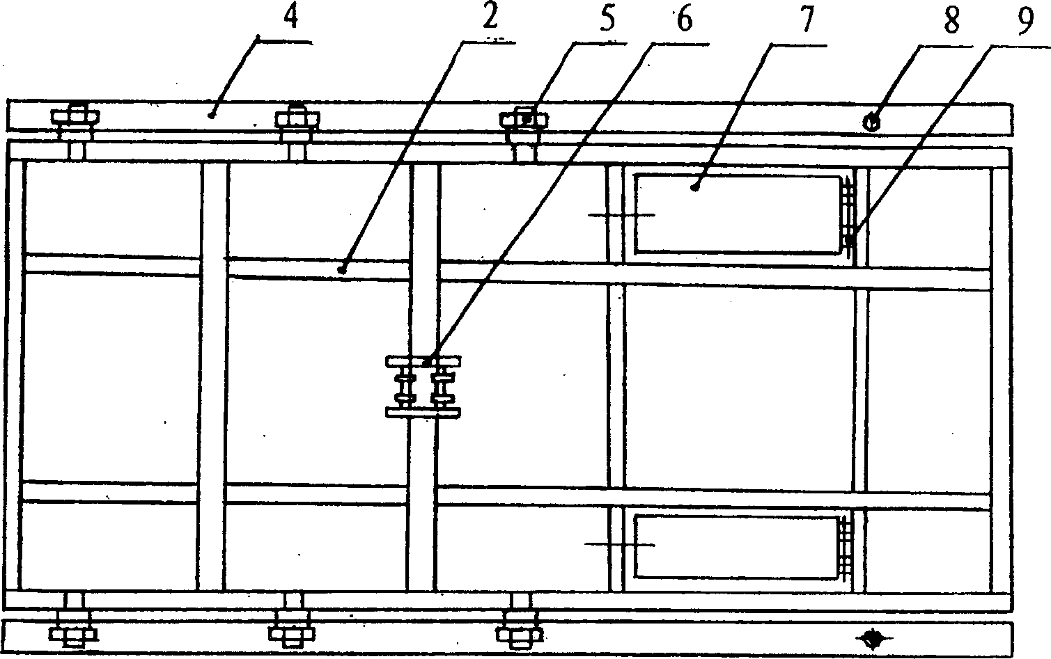 'Zero kilometre' loading-unloading displacement apparatus for vehicle