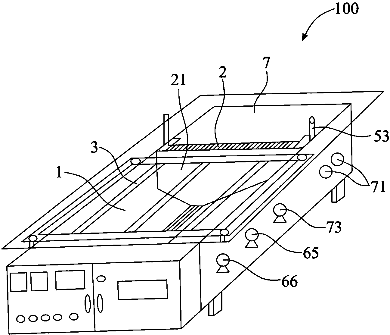 Dyeing method and dyeing device of gradient eyeglass