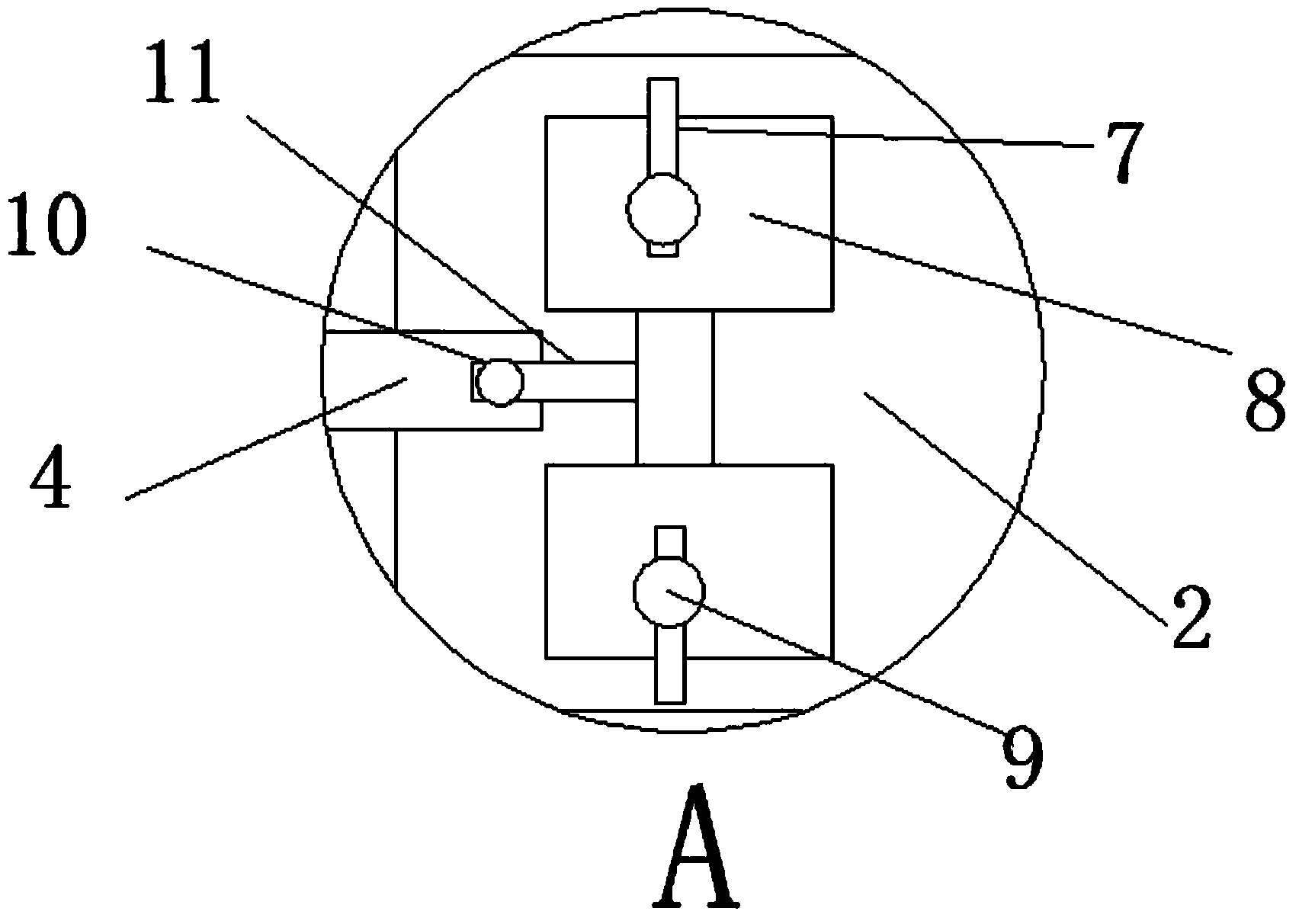 Automatic traction die drawing machine