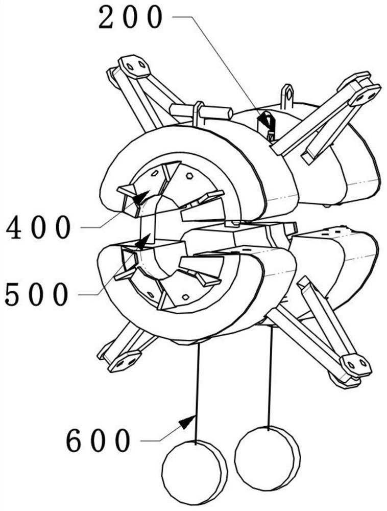 High-voltage line deicing device