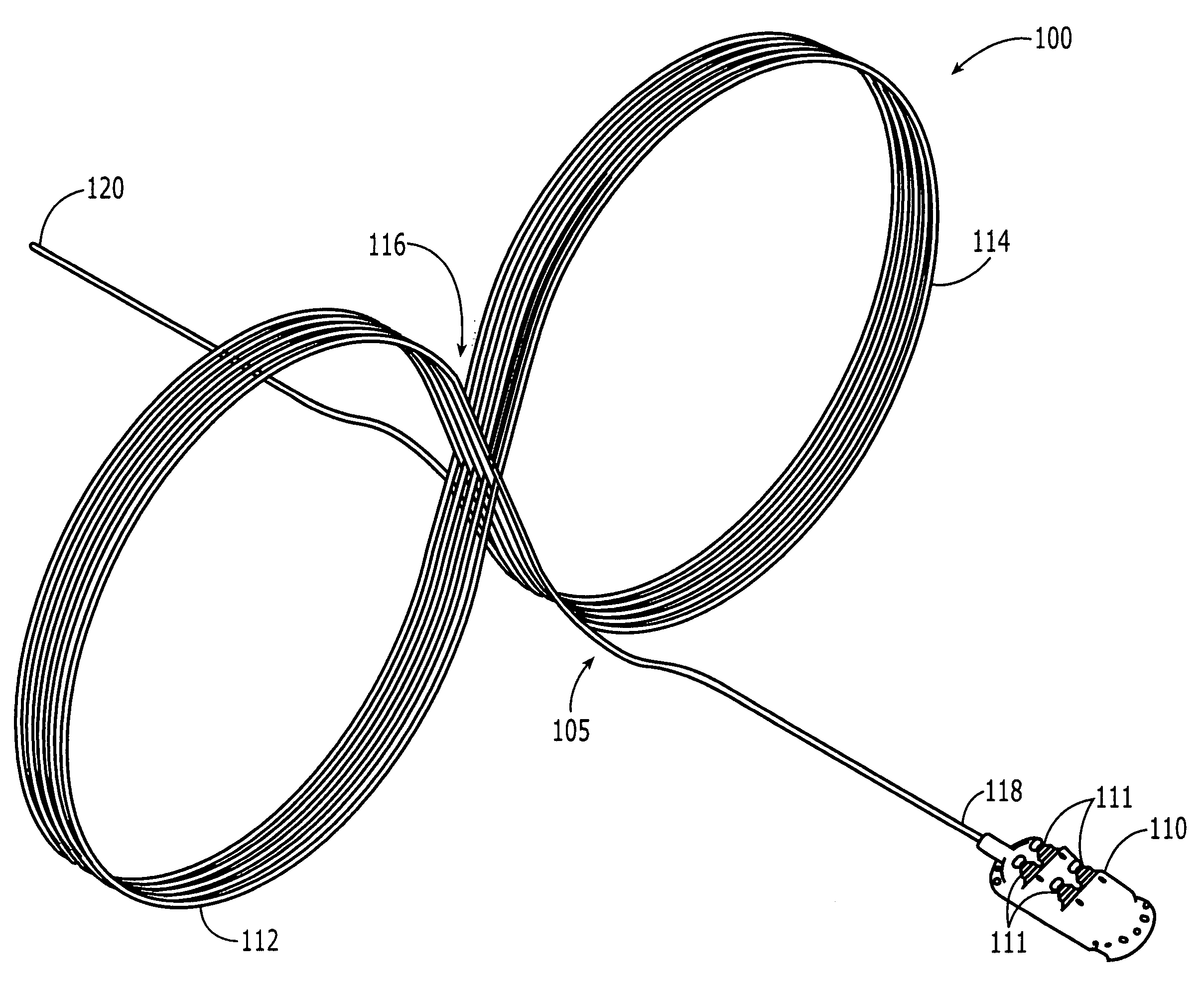 Coiled cable products and methods of forming the same