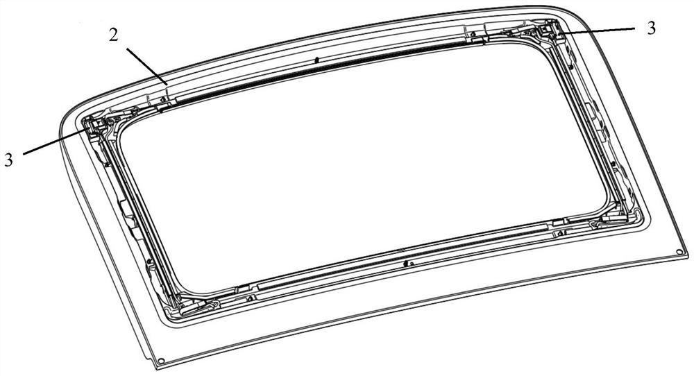 Vehicle sunroof comprising electrified sunroof glass and vehicle